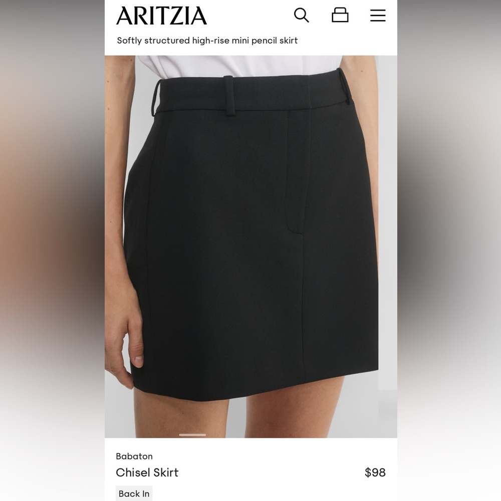 Chisel Skirt